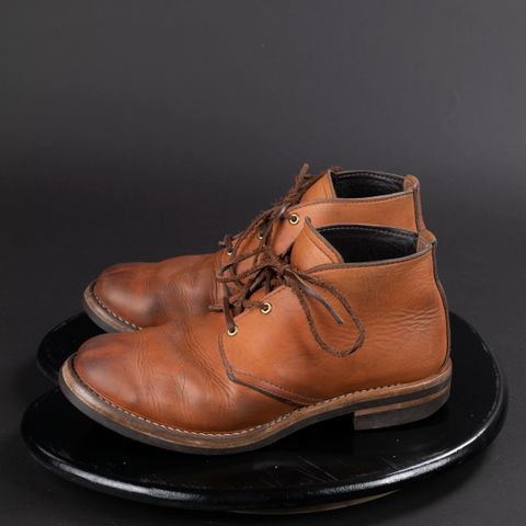 View photo of Wesco Unlisted Model in Horween Natural Essex