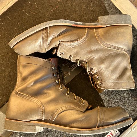 Red Wing Iron Ranger in S.B. Foot Alpine Portage