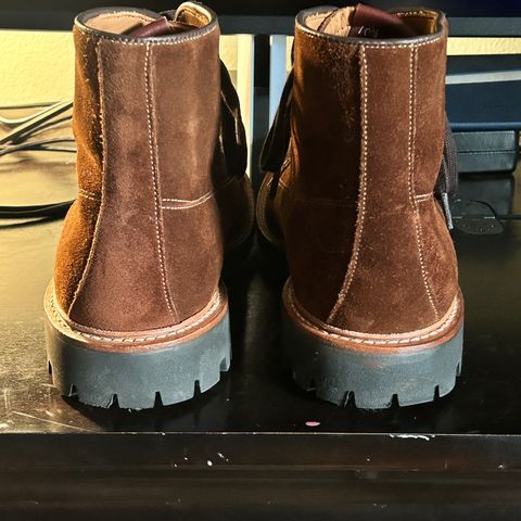 Allen Edmonds Freeport in Snuff Brown Weatherproof Suede