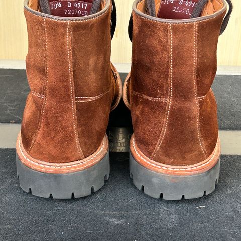 Allen Edmonds Freeport in Snuff Brown Weatherproof Suede