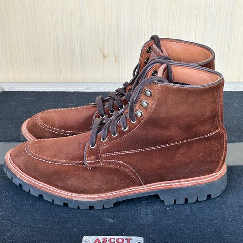 Allen Edmonds Freeport in Snuff Brown Weatherproof Suede