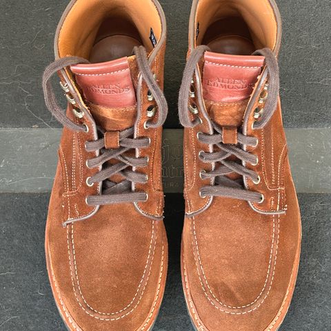 Allen Edmonds Freeport in Snuff Brown Weatherproof Suede