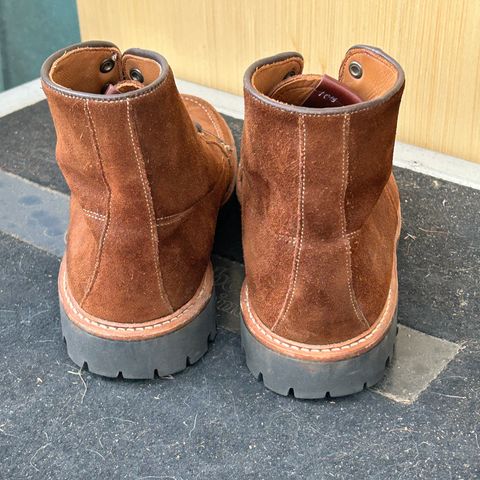 Allen Edmonds Freeport in Snuff Brown Weatherproof Suede