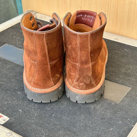 Allen Edmonds Freeport in Snuff Brown Weatherproof Suede