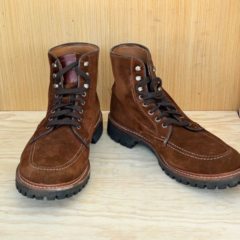 Allen Edmonds Freeport in Snuff Brown Weatherproof Suede