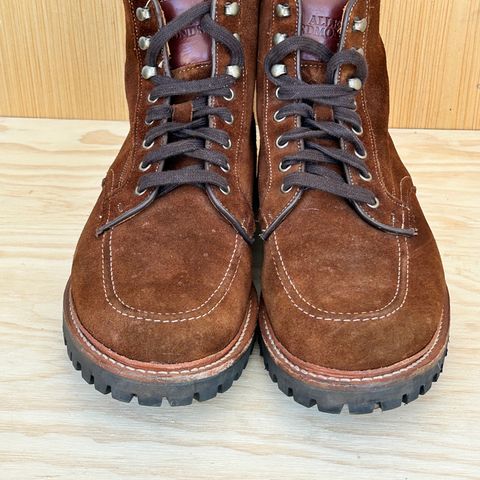 Allen Edmonds Freeport in Snuff Brown Weatherproof Suede