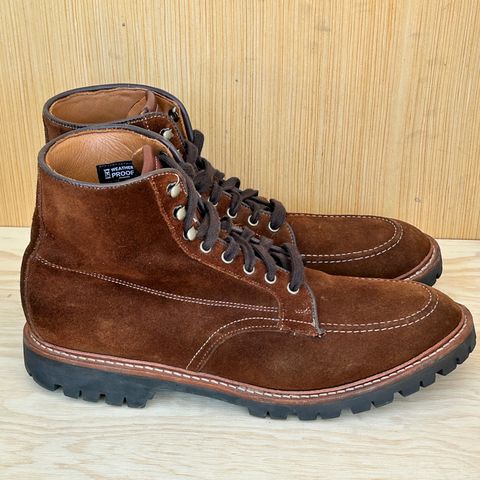 Allen Edmonds Freeport in Snuff Brown Weatherproof Suede