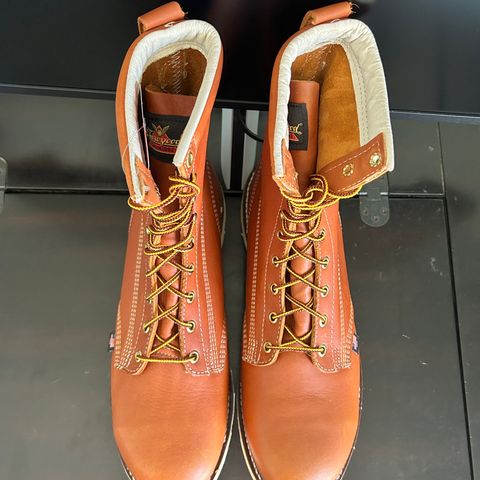 Thorogood 8" Plain Toe in Tobacco Gladiator Oil-Tanned