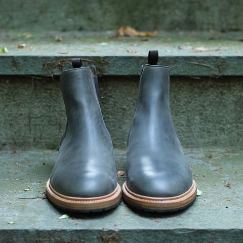 Rider Boot Co. Fritz in Maryam Waxy Salvia Horsebutt