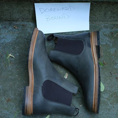 Rider Boot Co. Fritz in Maryam Waxy Salvia Horsebutt