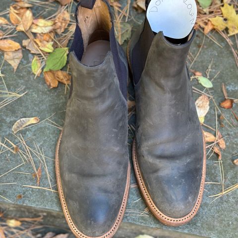 Rider Boot Co. Fritz in Maryam Waxy Salvia Horsebutt