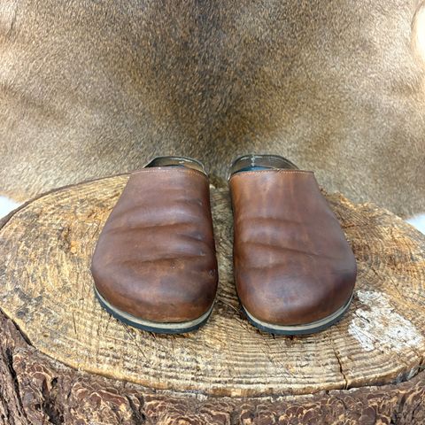 Ken Diamond Slipper in Horween Tan Latigo