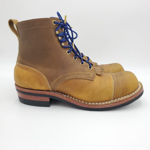 View photo of Nicks Prospector in Horween Khaki Chromepak