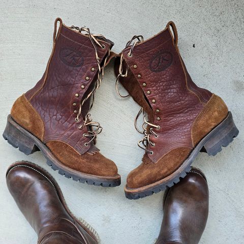 Search result thumbnail of JK Boots Superduty in Bison Smooth & Bison Roughout