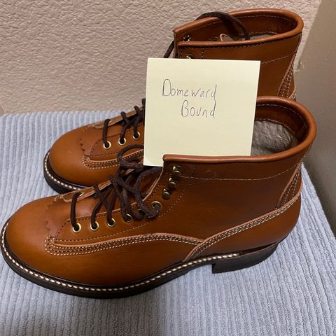 John Lofgren Donkey Puncher Boots in Badalassi Carlo Cognac Minerva