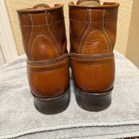 John Lofgren Donkey Puncher Boots in Badalassi Carlo Cognac Minerva