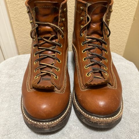 John Lofgren Donkey Puncher Boots in Badalassi Carlo Cognac Minerva