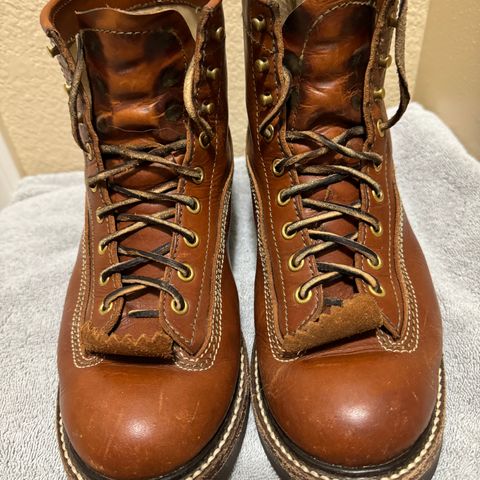 John Lofgren Donkey Puncher Boots in Badalassi Carlo Cognac Minerva