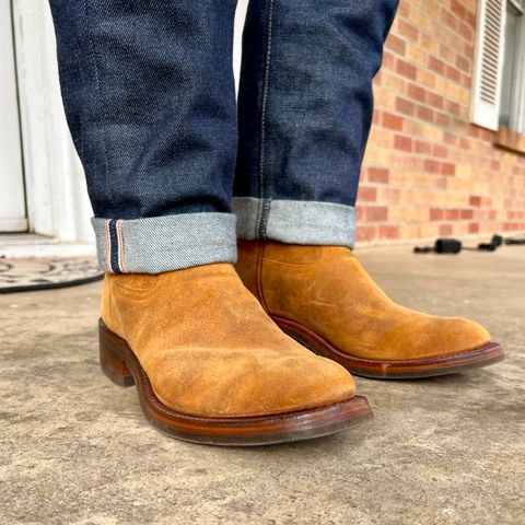 Rios of Mercedes Roper in Buckwheat Waxed Kudu