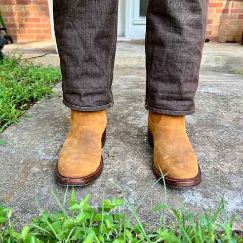 Rios of Mercedes Roper in Buckwheat Waxed Kudu