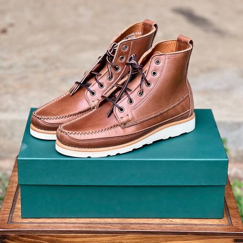 Rancourt & Co. Harrison Boot Redux in Horween Natural Chromexcel