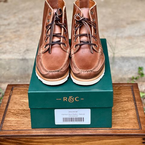 Rancourt & Co. Harrison Boot Redux in Horween Natural Chromexcel