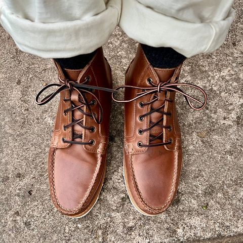 Rancourt & Co. Harrison Boot Redux in Horween Natural Chromexcel