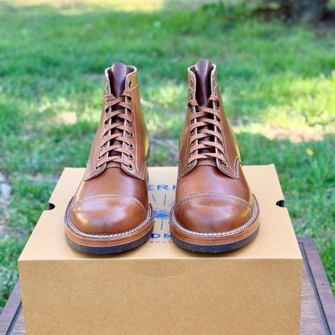 Onderhoud SVC03 Service Boot in Horween Amaretto Shell Cordovan