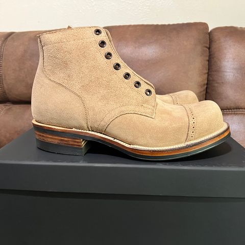 View photo of Viberg Service Boot BCT in Horween Marine Field Roughout