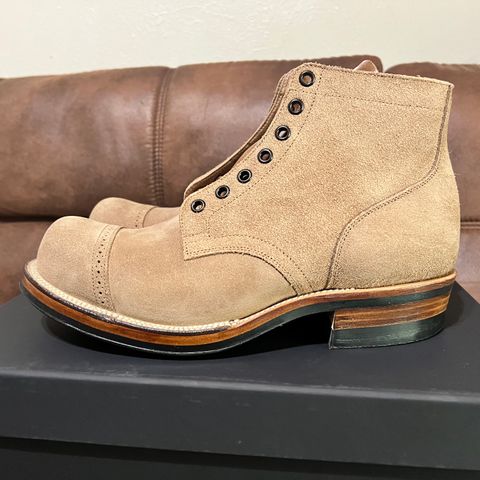 View photo of Viberg Service Boot BCT in Horween Marine Field Roughout