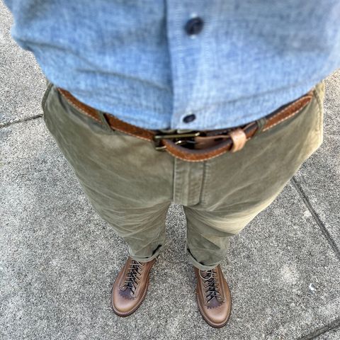 Onderhoud LCV01 Lineman Boot in Horween Natural Chromexcel