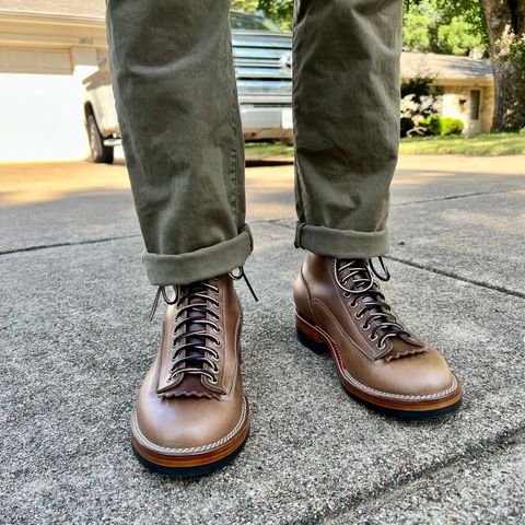 Onderhoud LCV01 Lineman Boot in Horween Natural Chromexcel