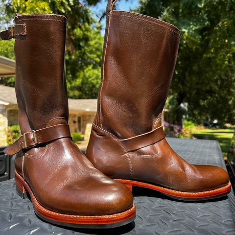 BLKBRD Engineer (prototype) in Horween Olive Chromexcel
