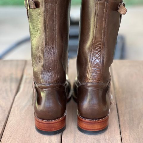 BLKBRD Engineer (prototype) in Horween Olive Chromexcel