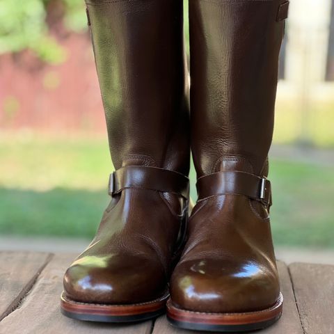 BLKBRD Engineer (prototype) in Horween Olive Chromexcel
