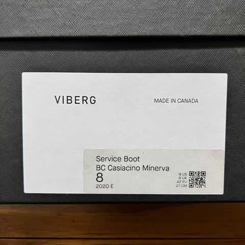 Viberg Service Boot in Badalassi Carlo Casiacino Minerva
