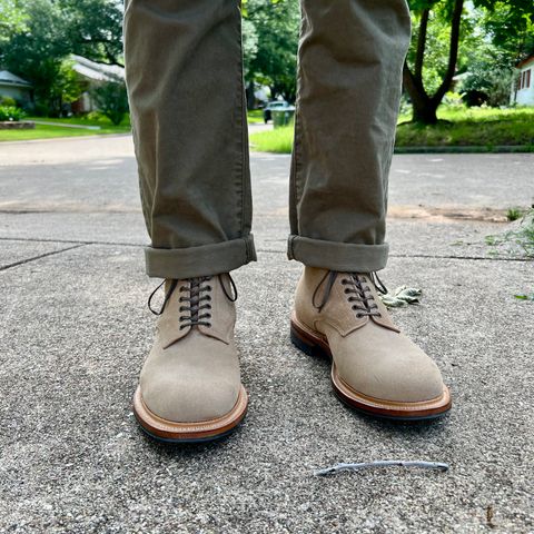 Viberg Navvy in Horween Marine Field Roughout