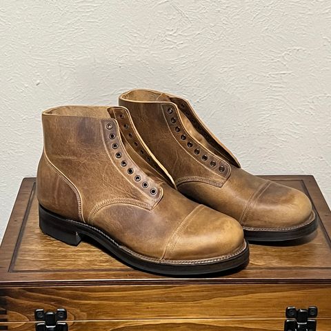 Viberg N-1 in Horween Natural Cypress
