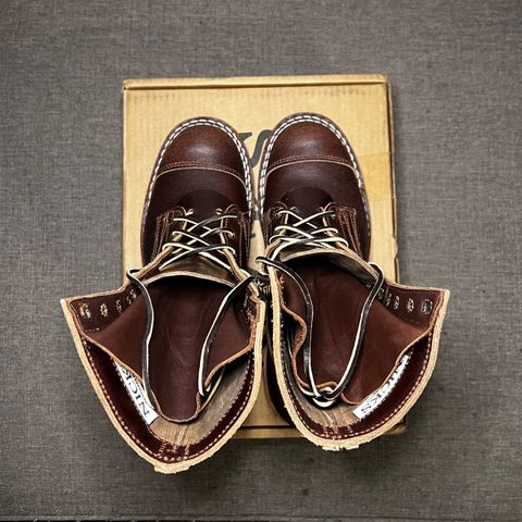 Nicks MTO in Horween Tan Waxed Flesh