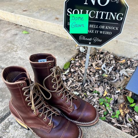Nicks MTO in Horween Tan Waxed Flesh