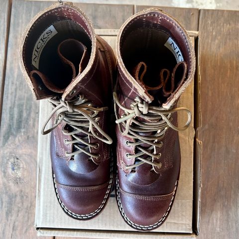 Nicks MTO in Horween Tan Waxed Flesh