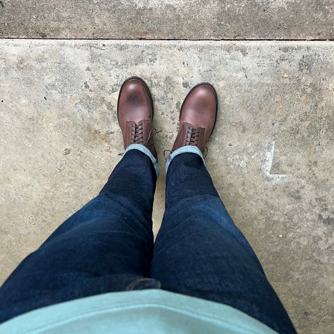 Viberg Navvy in Horween Walnut Cypress