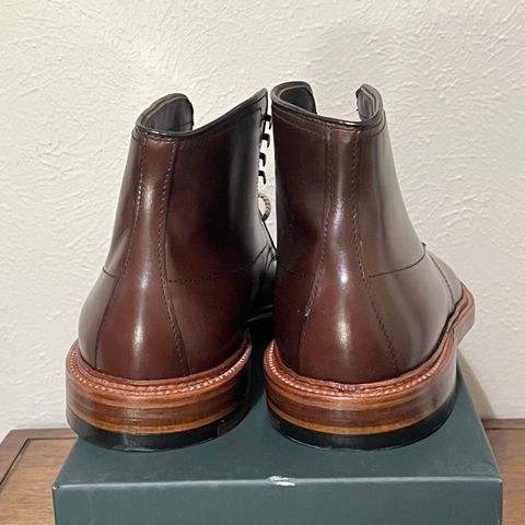 View photo of Alden Stitchdown ‘Otis’ Indy in Brown Calfskin