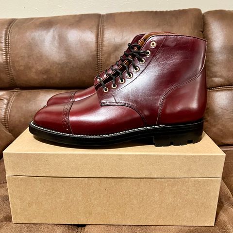 Grant Stone Garrison Boot in Horween Color 8 Chromexcel