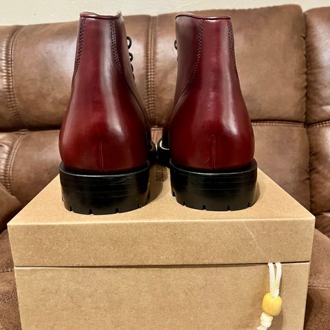Grant Stone Garrison Boot in Horween Color 8 Chromexcel