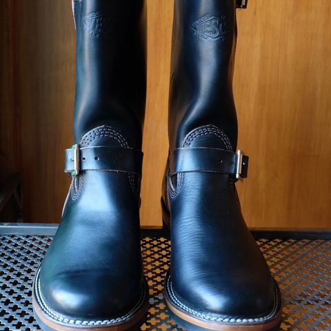 Wesco Mister Lou in Horween Black Chromexcel Horsehide