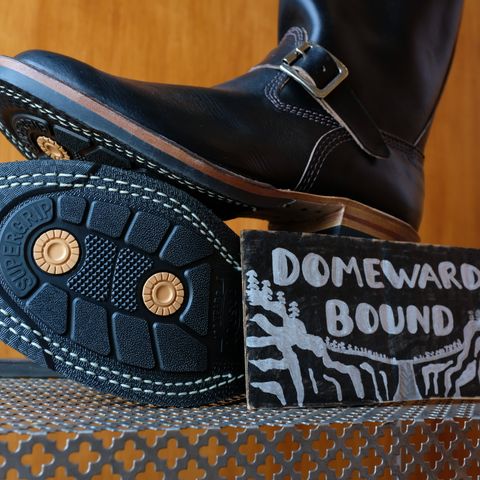 Wesco Mister Lou in Horween Black Chromexcel Horsehide