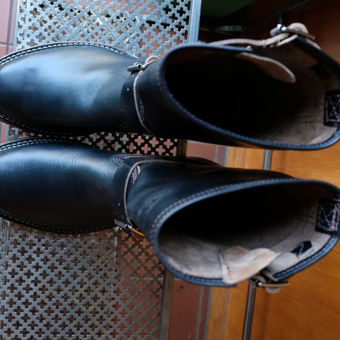 Wesco Mister Lou in Horween Black Chromexcel Horsehide