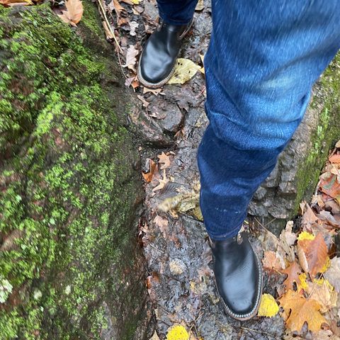 Wesco Mister Lou in Horween Black Chromexcel Horsehide