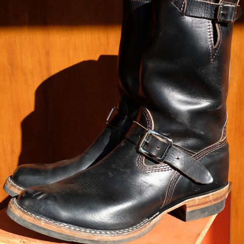 Wesco Mister Lou in Horween Black Chromexcel Horsehide